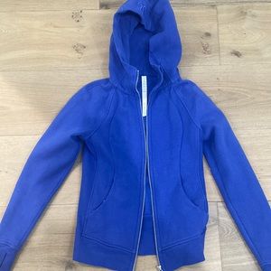 Lululemon blue zip up